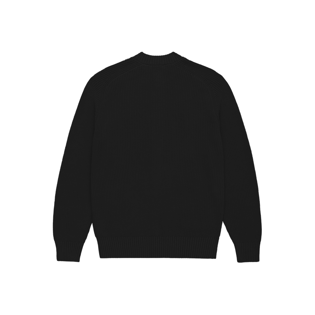 Knitted Crewneck in Black