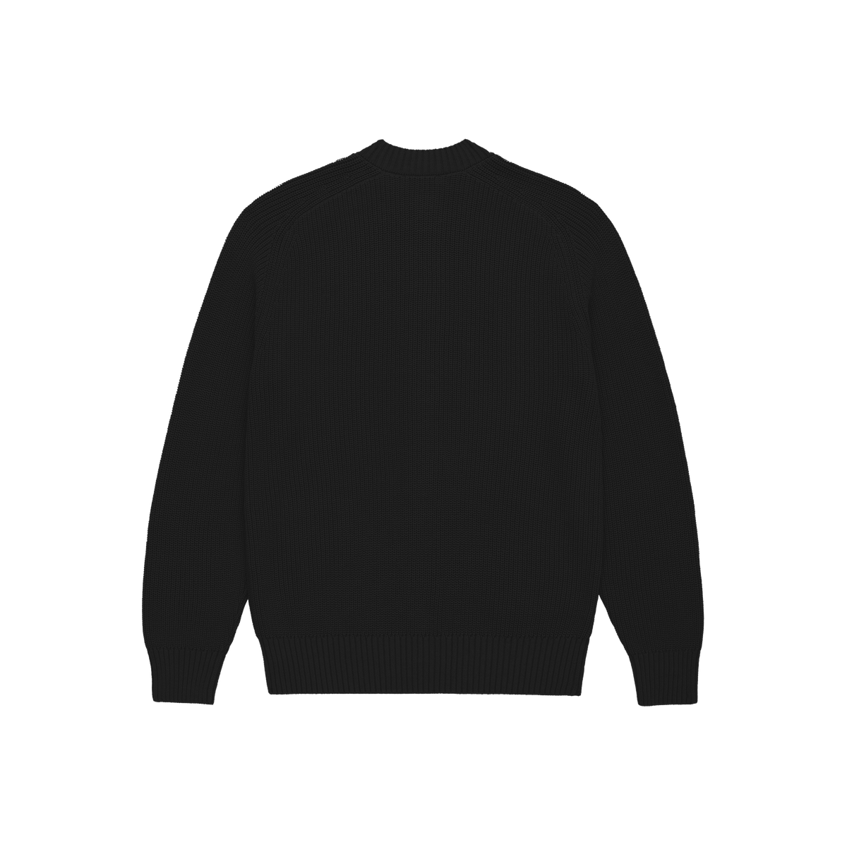 Knitted Crewneck in Black