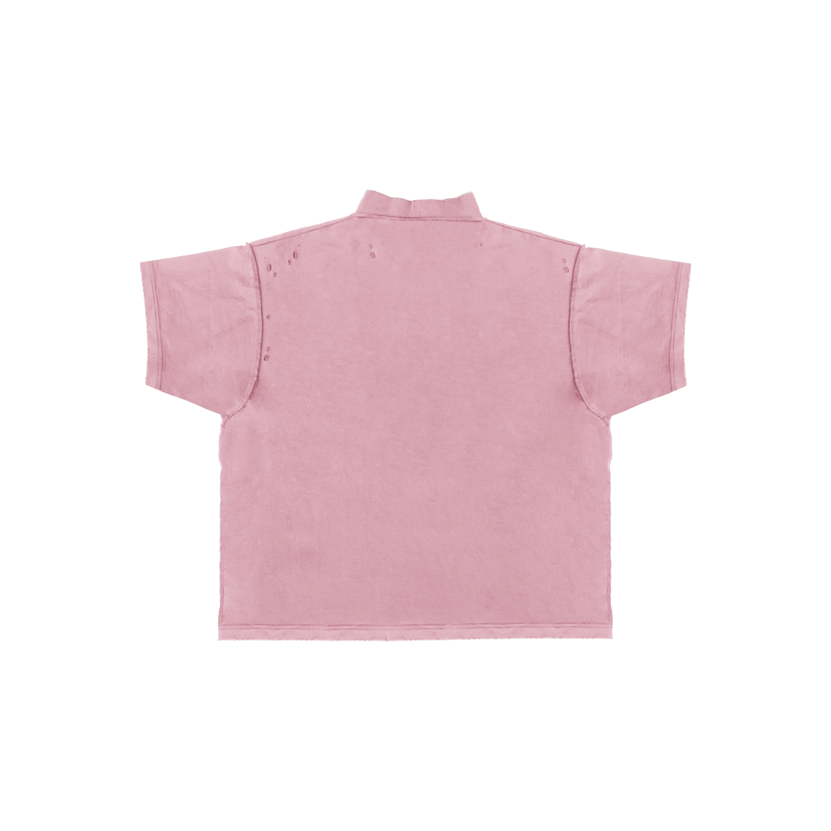 Premium Distressed Tee in Pink
