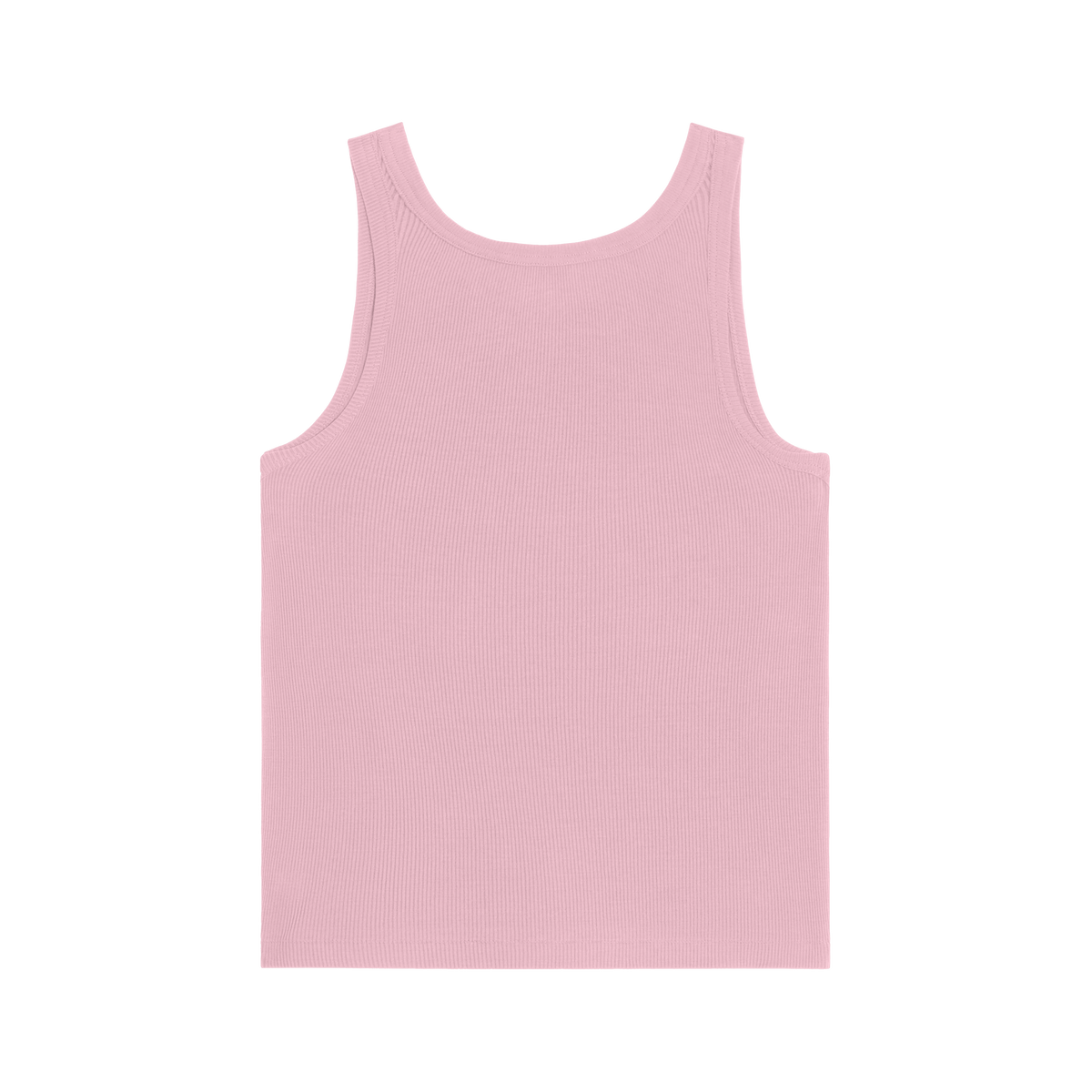 Ribbed Tank in Pink